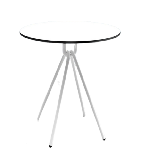 Lock Meeting Table White 