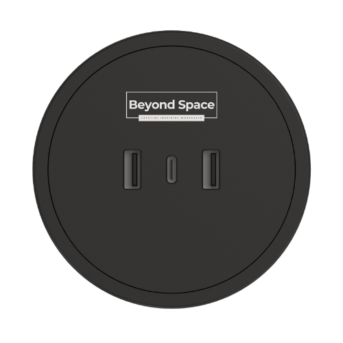 Pop-Up 4-Power PDU with 20W USB-A & USB-C Fast Charging