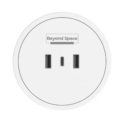 Pop-Up 4-Power PDU with 20W USB-A & USB-C Fast Charging