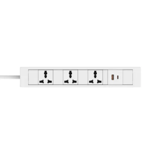 3-Power PDU with 20W USB Fast Charging
