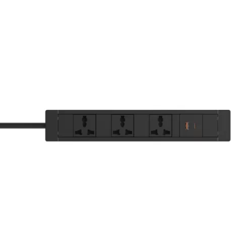 3-Power PDU with 20W USB Fast Charging
