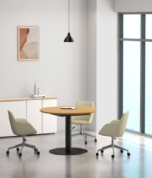 Meeting Table with Integrated Power