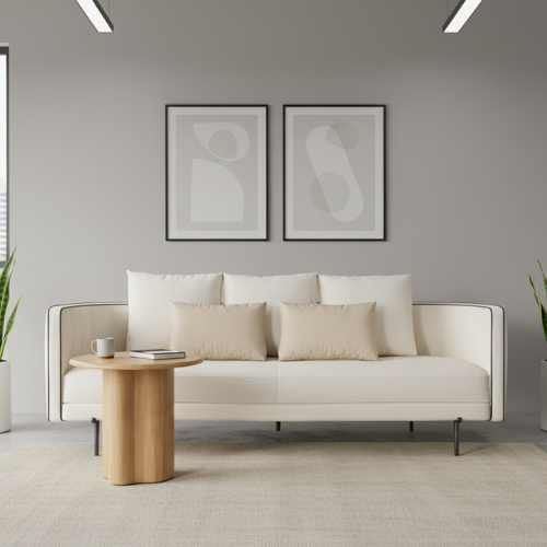 Ellipse Three Seater Sofa