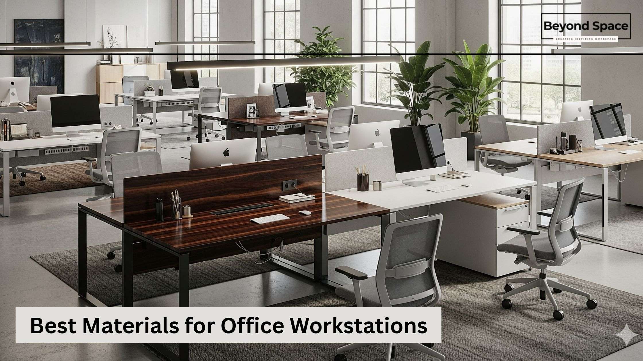 Best Materials for Office Workstations | Beyond Space