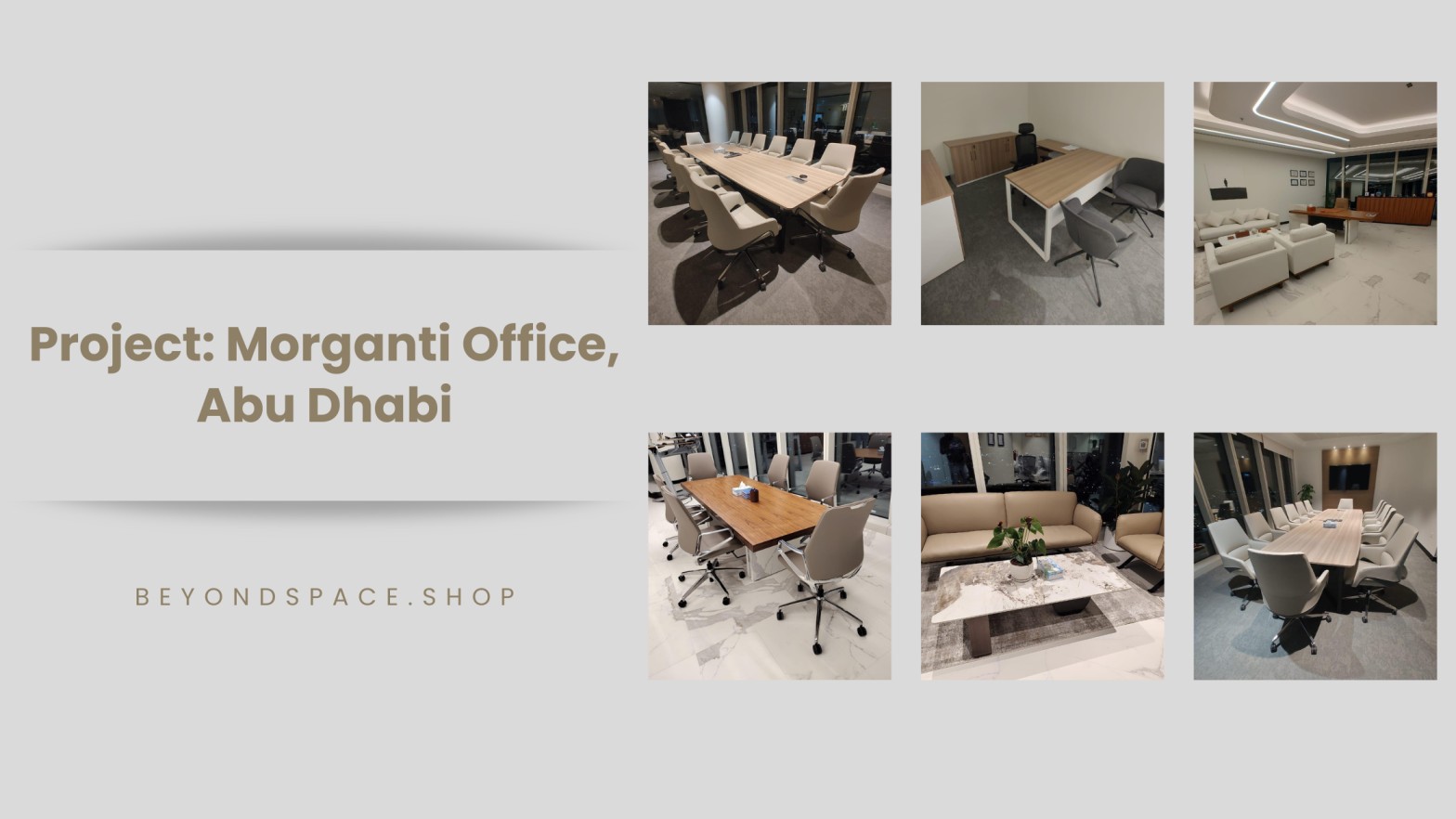 BeyondSpace Presents: Challenging Project Delivered at Morganti Office, Abu Dhabi