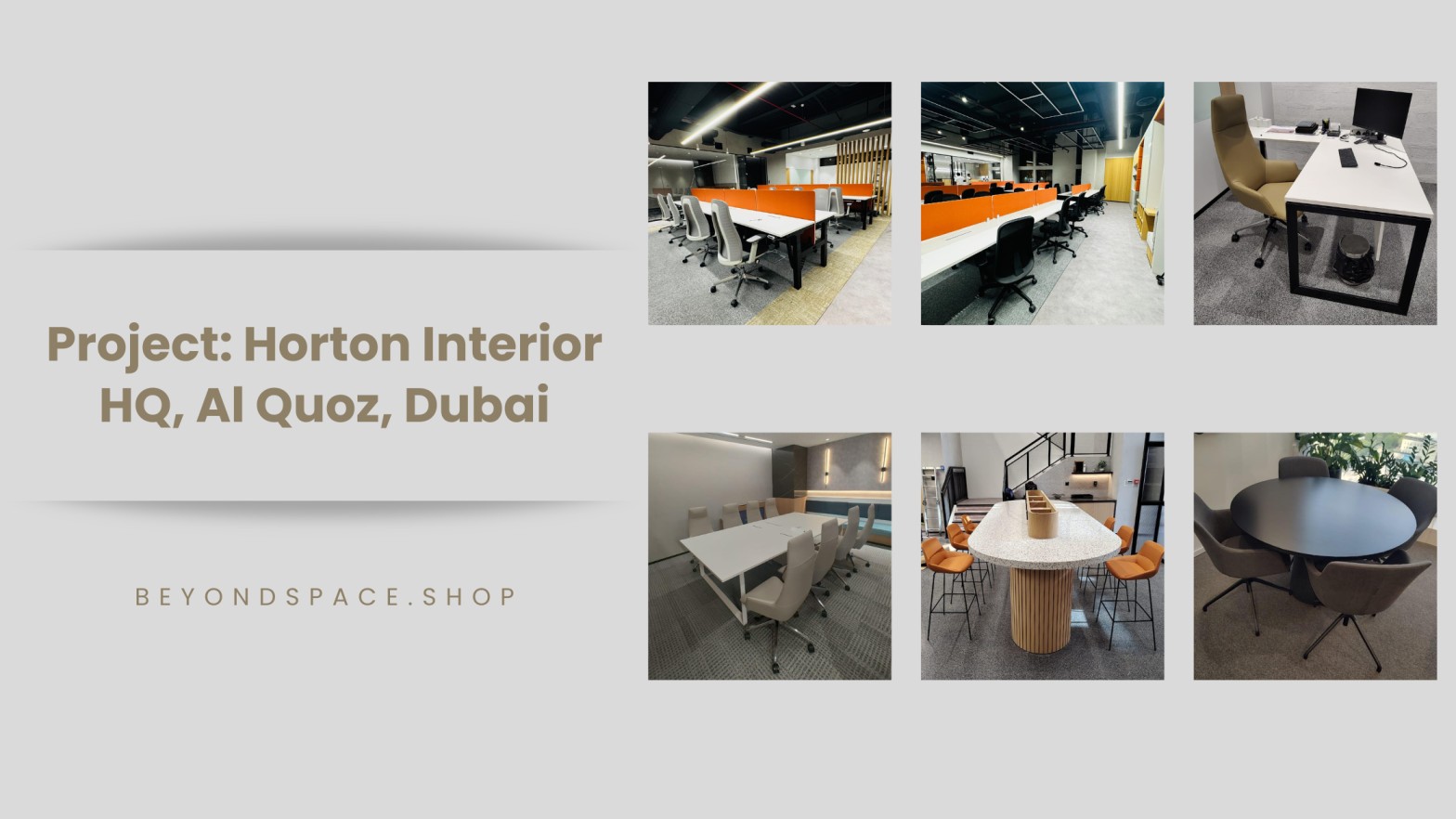 BeyondSpace Transforms Horton Interior Headquarters in Al Quoz, Dubai into a Fusion of Luxury and Utility